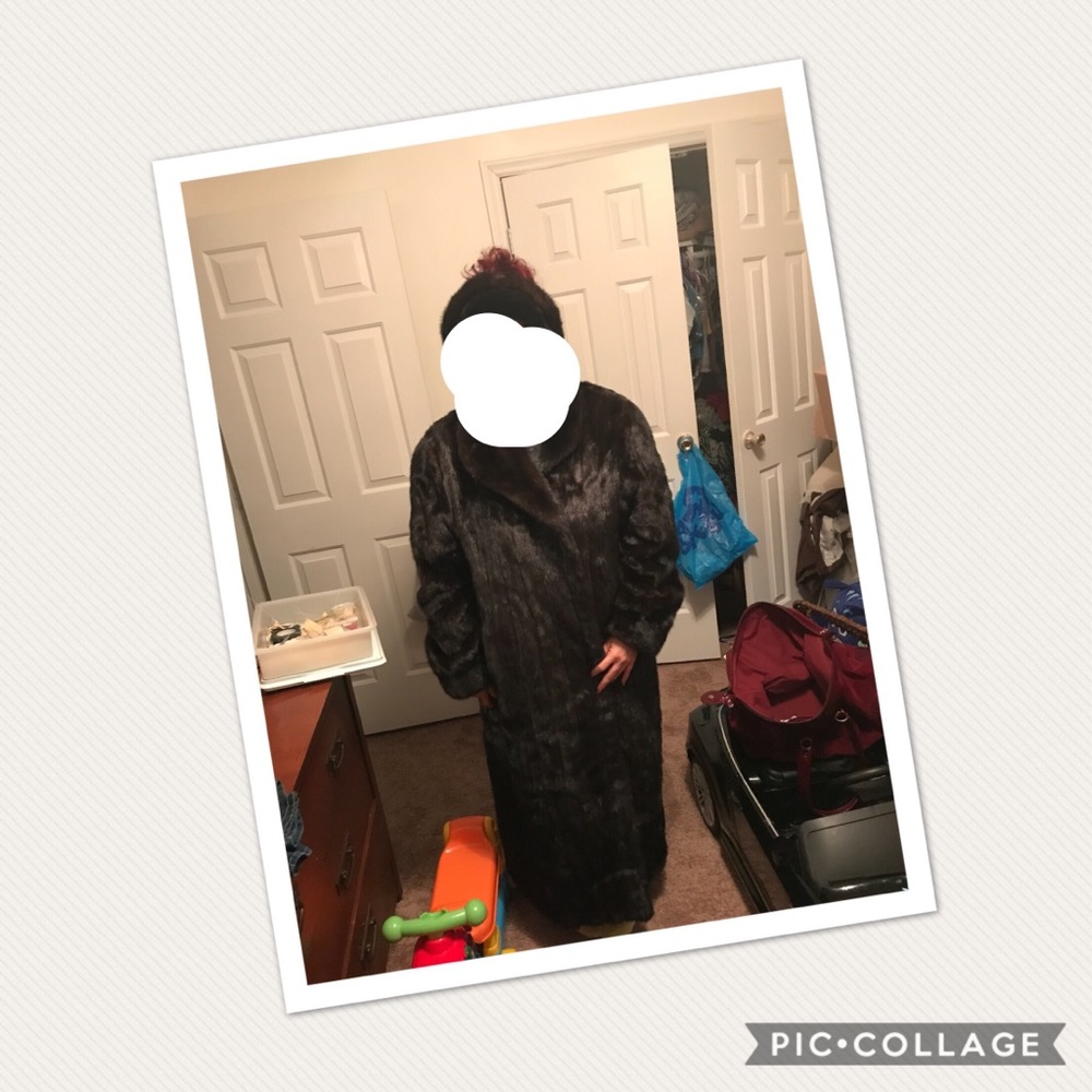 Mink coat
